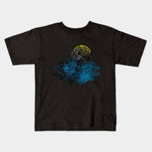 Space Crow Kids T-Shirt